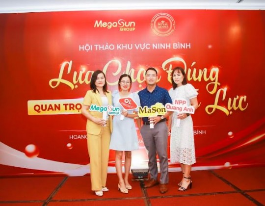 Mason Việt Nam tham dự hội thảo khu vực Ninh Bình với chủ đề “Lựa chọn đúng quan trọng hơn nỗ lực”
