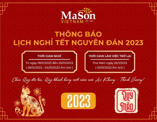 Thông báo lịch nghỉ Tết Nguyên Đán 2023