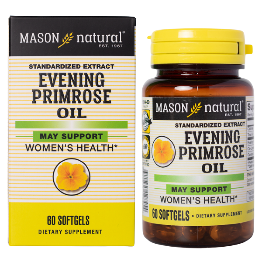 Mason Natural Evening Primrose Oil - Hỗ trợ tăng cường sức khỏe nữ giới
