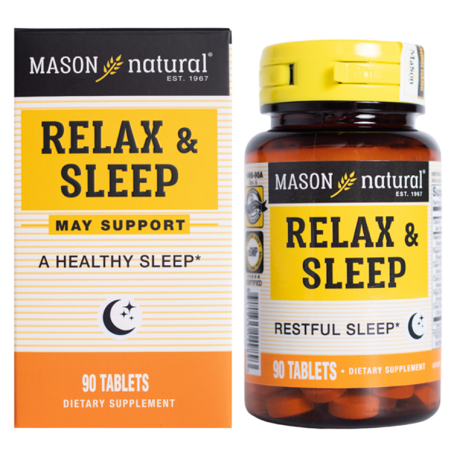 Mason Natural Relax & Sleep – Hỗ trợ cải thiện và nâng cao chất lượng giấc ngủ