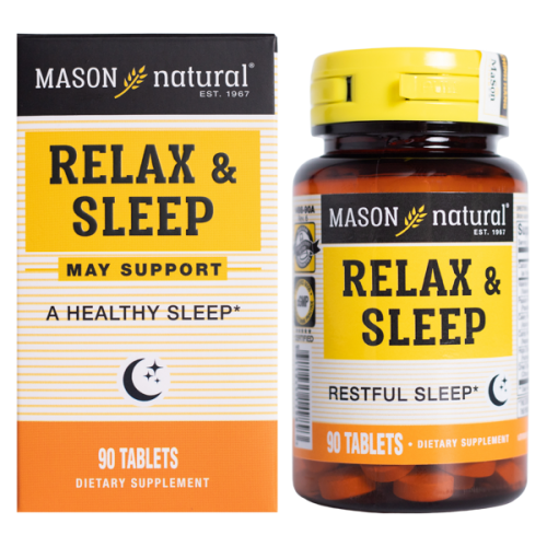 Mason Natural Relax & Sleep – Hỗ trợ cải thiện và nâng cao chất lượng giấc ngủ