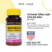 Mason Natural Masonatal Prenatal Formulation - Vitamin tổng hợp cho phụ nữ có thai và cho con bú
