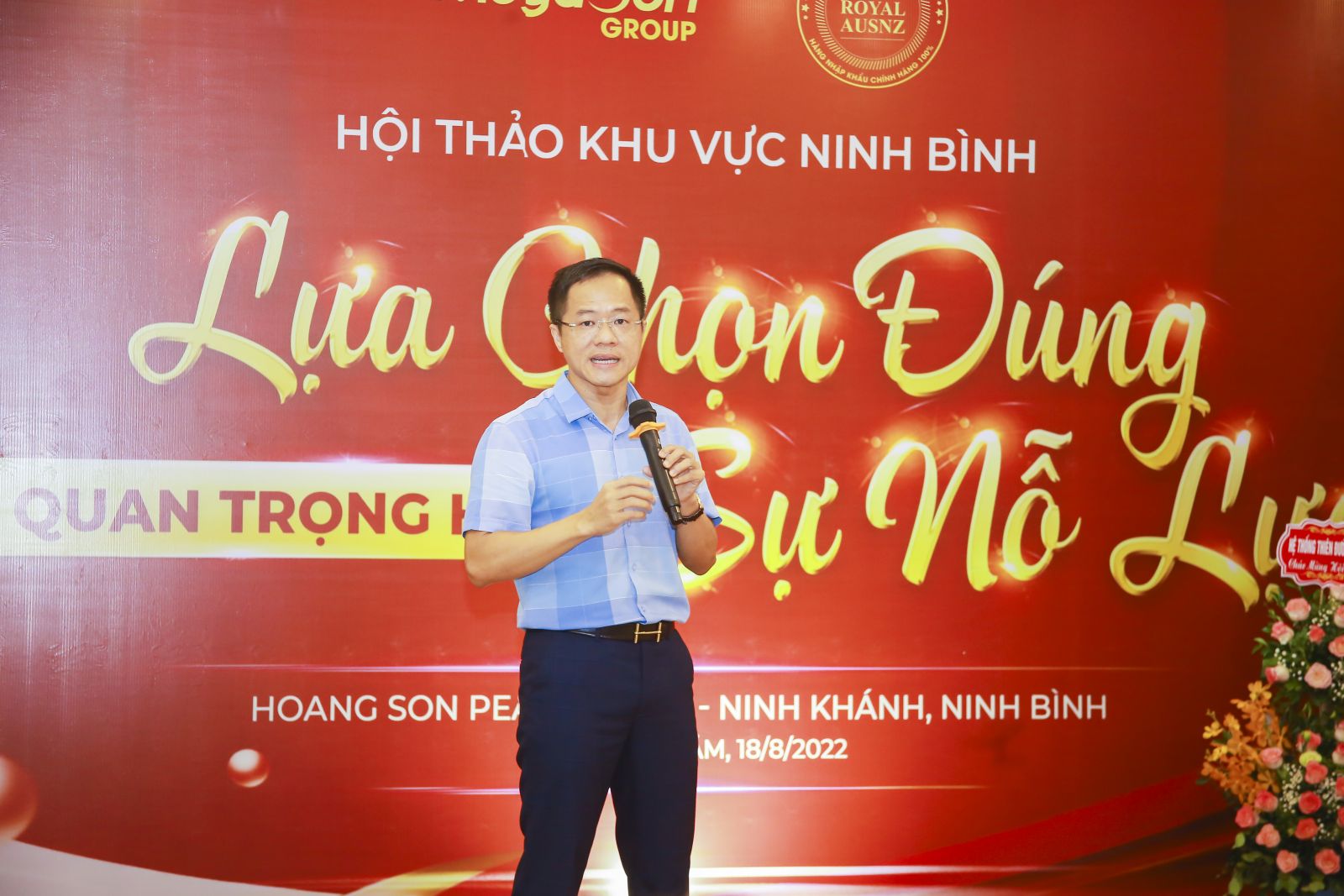 Ban lãnh đạo Megasun Group lên phát biểu
