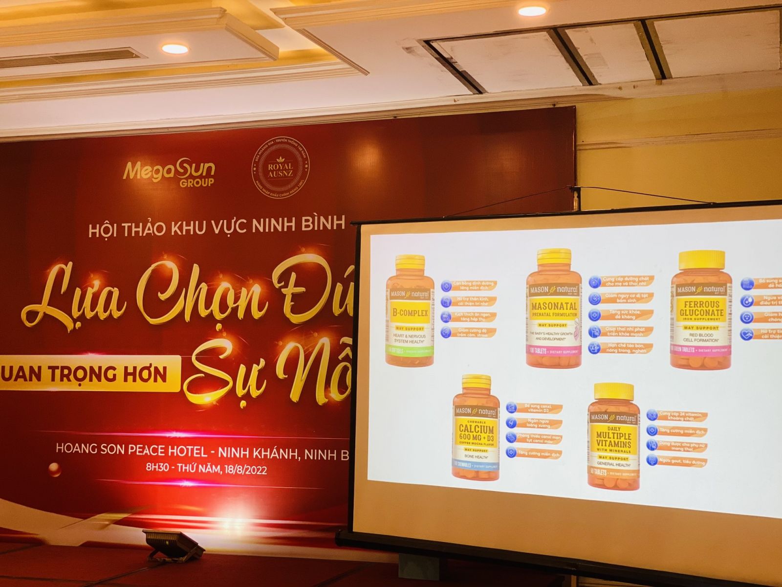 Mason Việt Nam tham dự hội thảo khách hàng khu vực Ninh Bình
