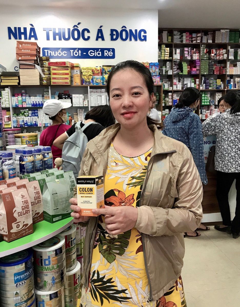 Colon Herbal Cleanser tại nhà thuốc Á đông 