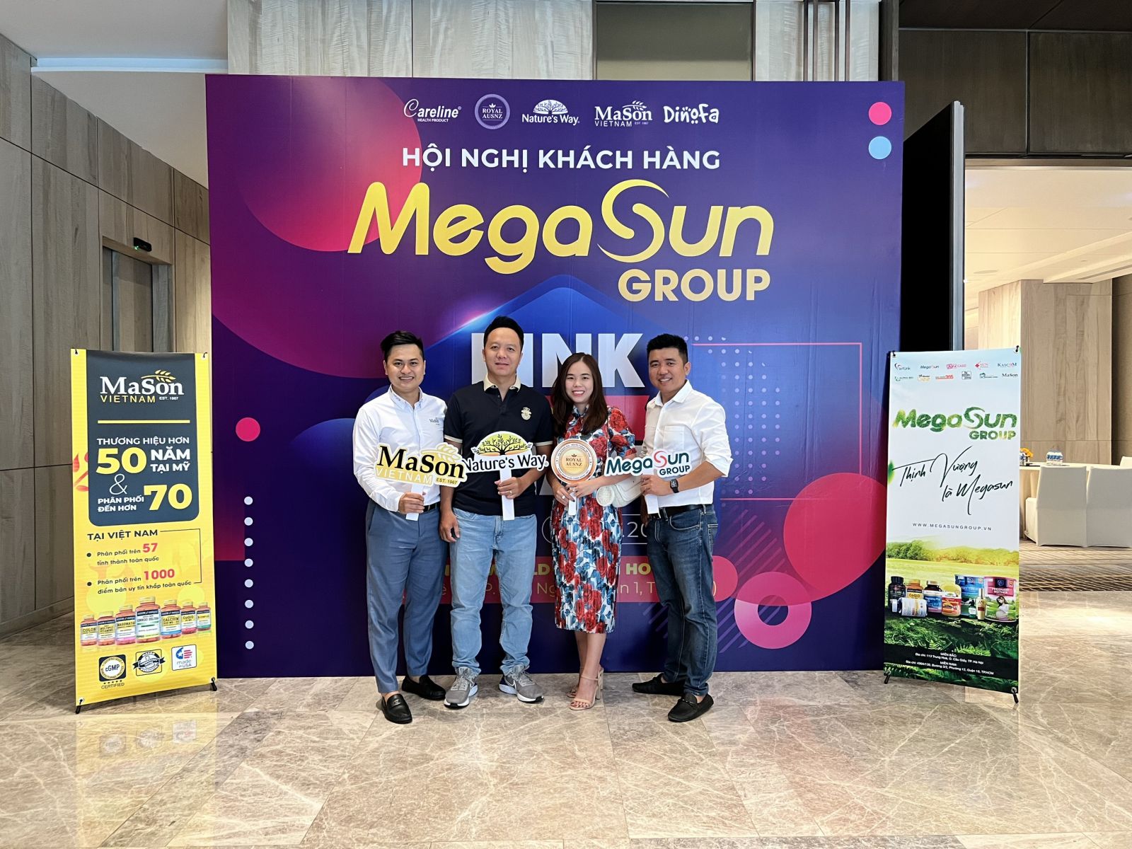 Mason Việt Nam hân hạnh đồng hành cùng chương trình hội nghị khách hàng Megasun Group