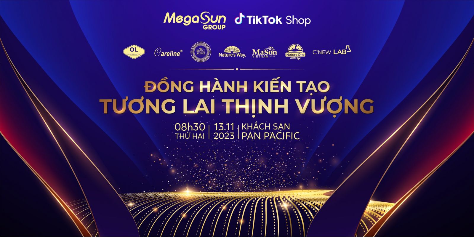 Mason Natural cùng Megasun Group bắt tay Tiktok shop kiến tạo niềm tin qua hội thảo “Đồng hành kiến tạo tương lai thịnh vượng”