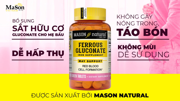  Những ưu điểm nổi bật của sắt hữu cơ Mason.