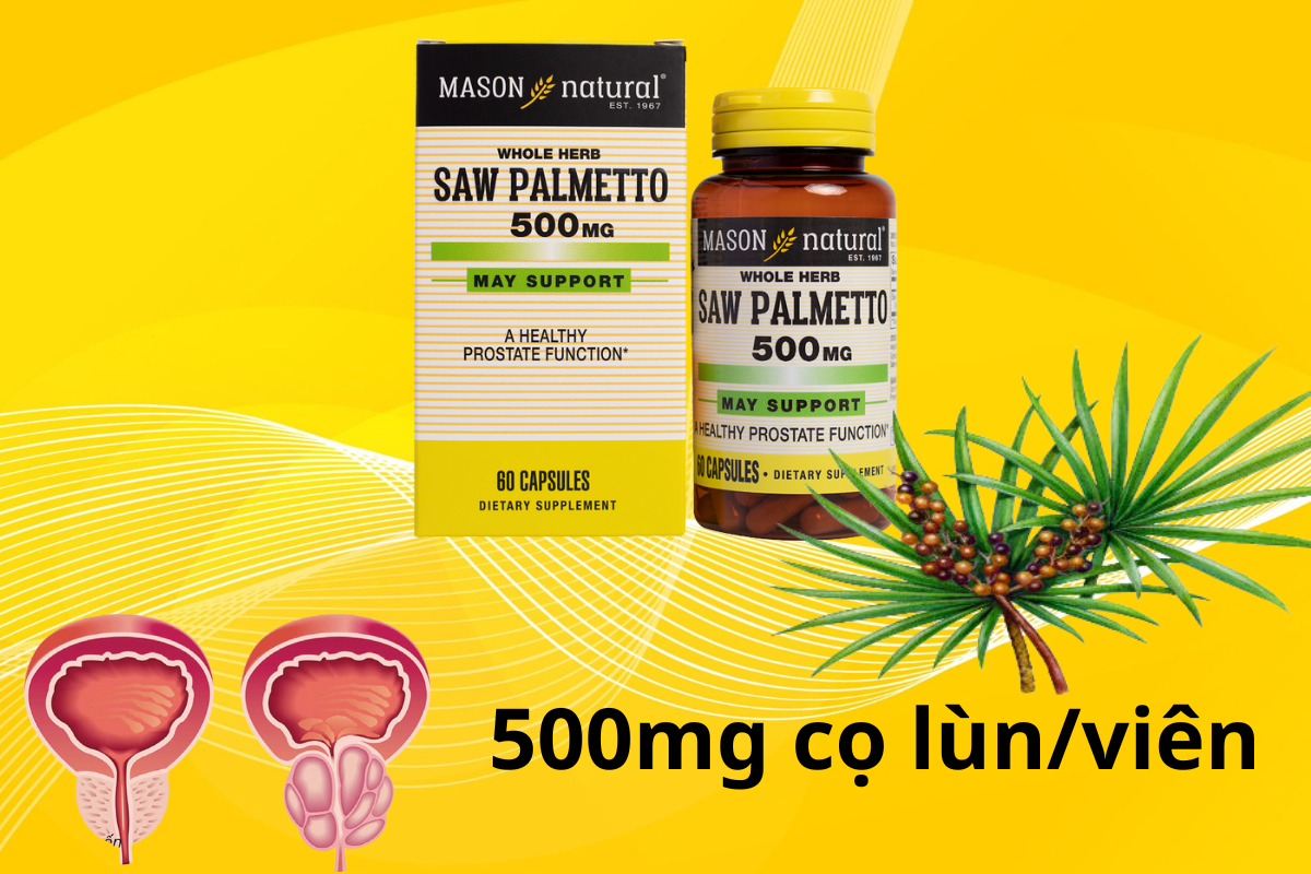 Saw Palmetto 500mg